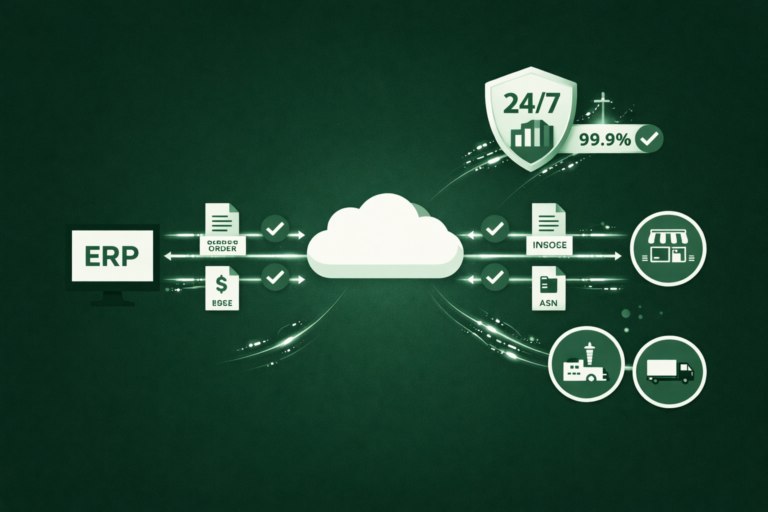 What a managed EDI provider does — onboarding, mapping, ERP integration, and monitoring